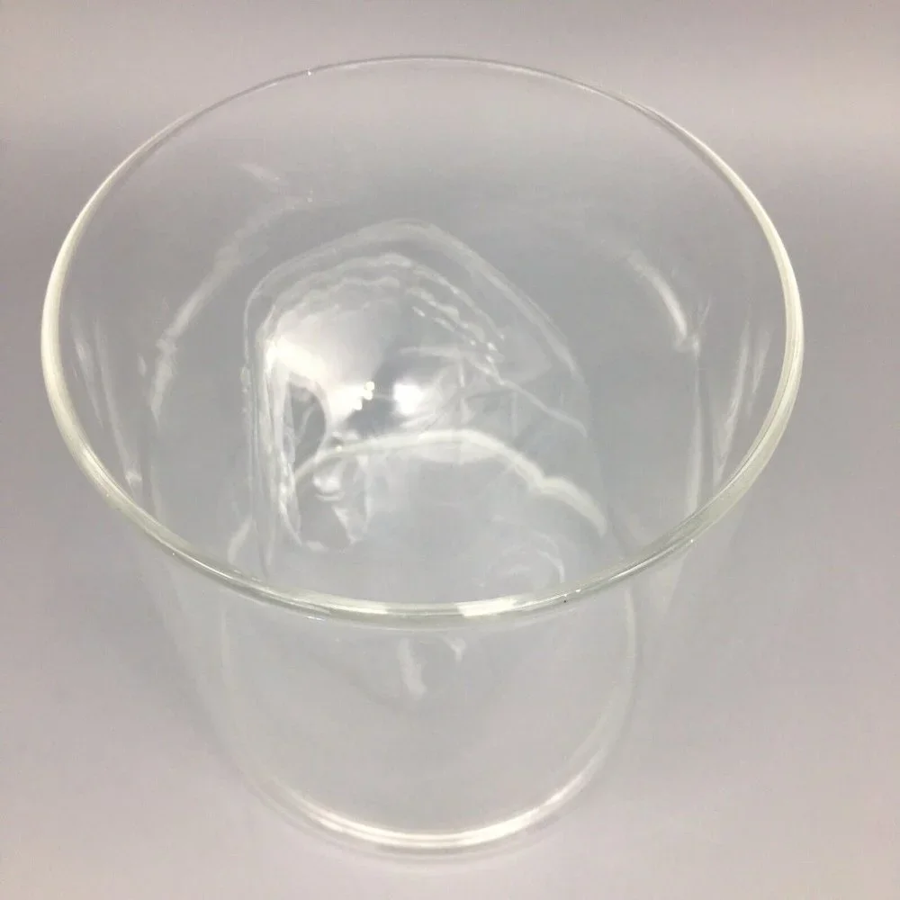 x4 Ciroa Wicked Halloween Skull Skeleton Head Bar Glass Set Barware Shot Gothic